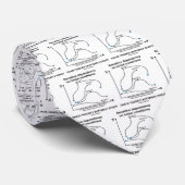 Chaos Theory's Butterfly Effect (Physik) Krawatte (Gerollt)