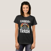 Chaos & Trash Garbage Panda Raccoon  3 T-Shirt (Vorne ganz)