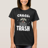 Chaos & Trash Garbage Panda Raccoon  6 T-Shirt (Vorderseite)