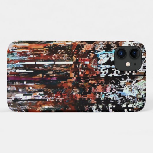 Chaos Trees Abstrakt Art Phone Case (Rückseite (Horizontal))