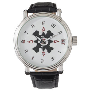 Chaos-Uhr Armbanduhr