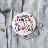 "Chaos Umarmen"-Knopf Button (Beispiel)