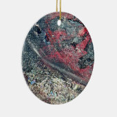 Chaos und Liebe Keramik Ornament (Rechts)