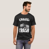 Chaos und Mülleimer Panda Funny Raccoon Pullover (Vorne ganz)