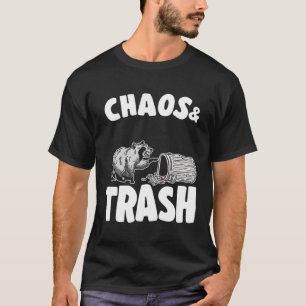 Chaos und Mülleimer Panda Funny Raccoon Pullover