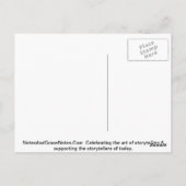 Chaos und Reality-Design Postkarte (Rückseite)