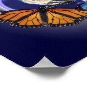 Chaos und Schmetterling Poster (Ecke)