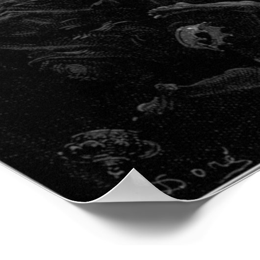 Chaos Watches Gustave Dore Poster (Ecke)