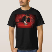 Chaos Xi Jinping Distorted Portrait Tee — Politica (Vorderseite)