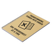 Chaos zu einem ungewöhnlichen Zitat machen Notizblock (Linke Seite)