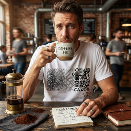 Chaos zur Ordnung Abstrakte Geometrie T-Shirt
