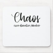 Chaosmacher Mousepad (Vorne)