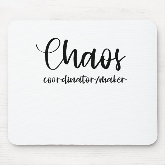 Chaosmacher Mousepad (Vorne)