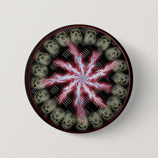 Chaosschädel Button (Vorderseite)