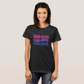 Chaotic Bisexual Bi Lgbt Bisexual Prix T-Shirt (Vorne ganz)