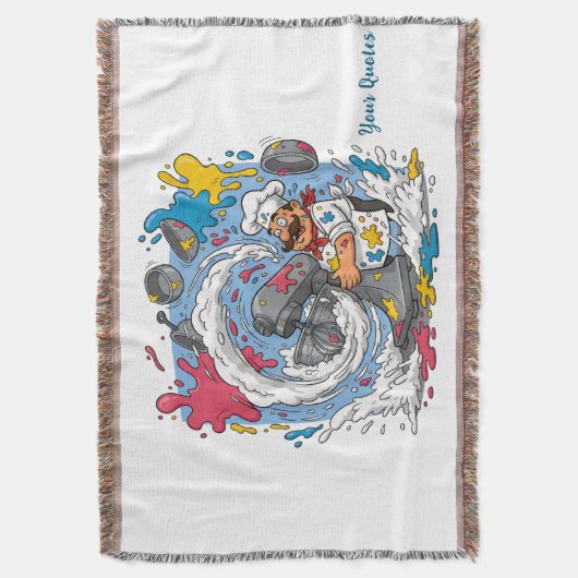 Chaotic Chef With Exploding Mixer Decke (Vorderseite Vertikal)