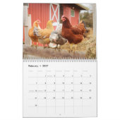 Chaotic Chicken Portraits 2026 Kalender (Feb 2027)