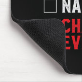 Chaotic Evil List D20 Tabletop Gamer Funny Mousepad (Ecke)