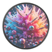 Chaotic Explosions Eishockey Puck (Vorderseite)
