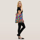 Chaotic Joyful Color Dance Tasche (Am Model)