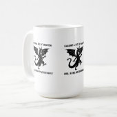 Chaotic Little Dragon Kaffeetasse (Vorderseite Links)