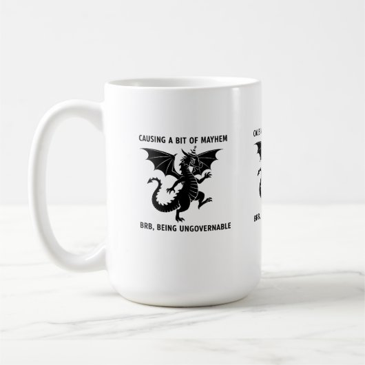 Chaotic Little Dragon Kaffeetasse (Links)