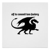 Chaotic Little Dragon Poster (Vorderseite)