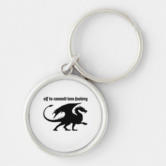 Chaotic Little Dragon Schlüsselanhänger (Vorne)