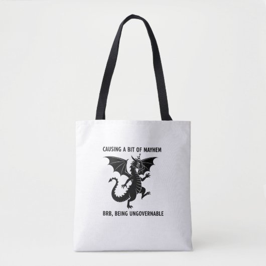 Chaotic Little Dragon Tasche (Vorderseite)