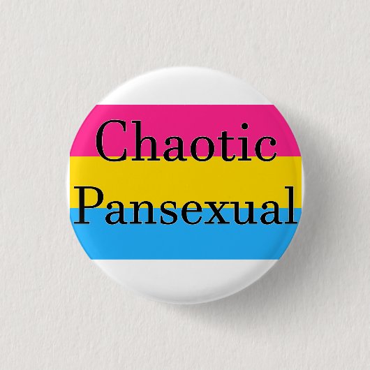 Chaotic Pansexual Button (Vorderseite)