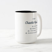 Chaotic Reader-Tasse Zweifarbige Tasse (VorderseiteRechts)