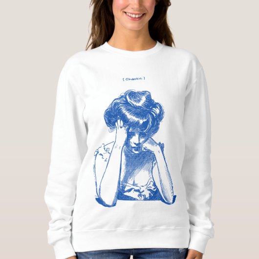 Chaotic - Retro Sketch Style Sweatshirt (Vorderseite)