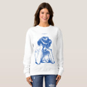 Chaotic - Retro Sketch Style Sweatshirt (Vorne ganz)