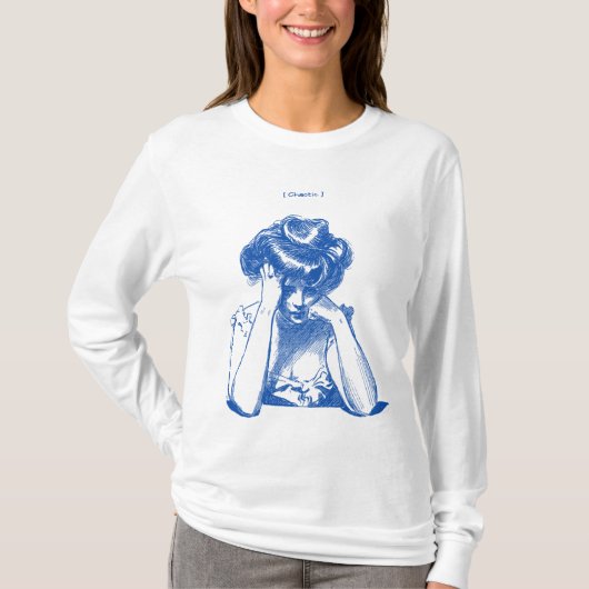 Chaotic - Retro Sketch Style T-Shirt (Vorderseite)