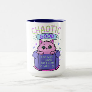 Chaotisch Gute Katze Ich Tue Was Ich Will Tasse