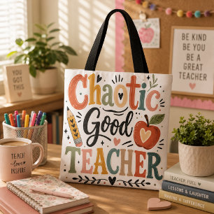 Chaotisch guter Lehrer Tasche