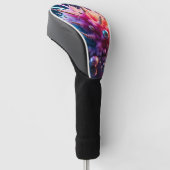 Chaotische Explosionen Golf Headcover (angewinkelt)