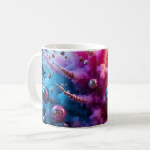 Chaotische Explosionen Kaffeetasse (Vorderseite Links)