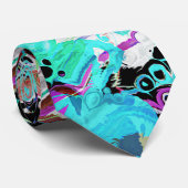 Chaotische Farben von Paint 2 Krawatte (Gerollt)