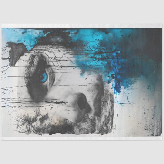 Chaotische Frauenfeinde und Waldsterben Seidenpapier (Vorderseite)