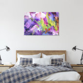 "Chaotische Harmonie" Zeitgenössische Abstrakte Ku Leinwanddruck (Insitu (Schlafzimmer))