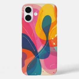 Chaotische Konstruktion iPhone 16 Plus Hülle