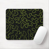 Chaotische Linien Mousepad (Mit Mouse)