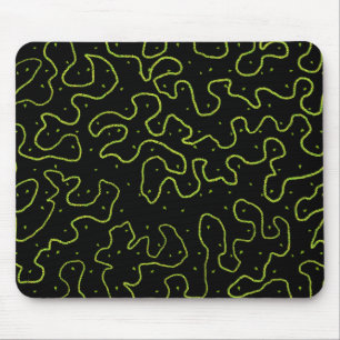 Chaotische Linien Mousepad