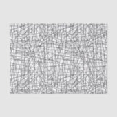 Chaotische Linien Seidenpapier (Vorderseite)