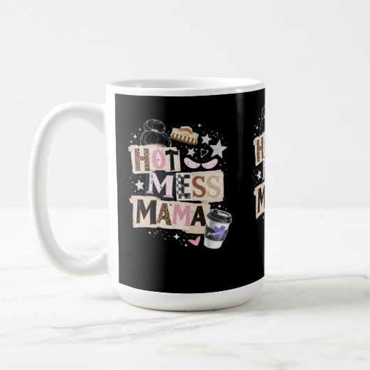Chaotische Mama Kaffeetasse (Links)
