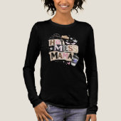 Chaotische Mama Tri-Blend Shirt (Vorderseite)