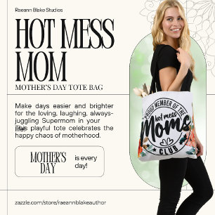 Chaotische Mutter Muttertags-Tasche Tasche
