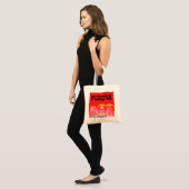Chaotische Tauben-Tasche Tragetasche (Vorderseite (Model))