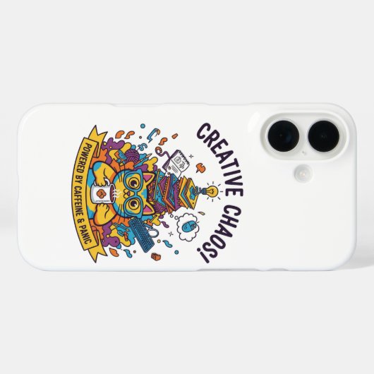 chaotische Telefonabdeckung Case-Mate iPhone Hülle (Rückseite (Horizontal))